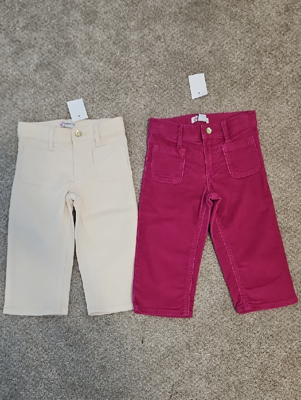 Crewcuts Toddler Sz 2 Corduroy Pants (Pair)